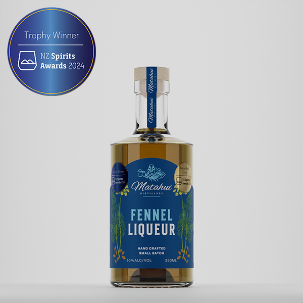 Best Botanical Spirit in New Zealand 2024 Matahui Fennel Liqueur